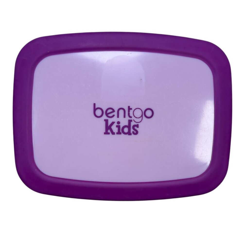 Bentgo Kids Purple Lunch Box Sealed Compartments School Snacks